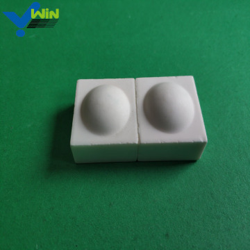 square alumina porcelain mushroom mosaic