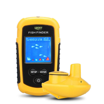 Flytec 200M Professional Fish Finder with 120M Wireless Range: Advanced Portable Sonar Sensor for Enhanced Underwater Visibility and Baitboat Navigation