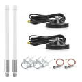 Fiberglass outdoor omni wifi antena 2.4g 5.8g