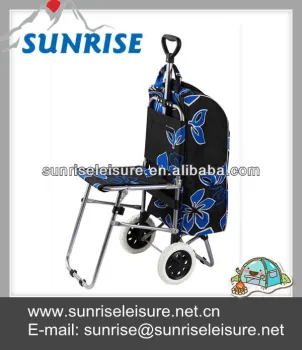 69109# folding chair with cooler bag