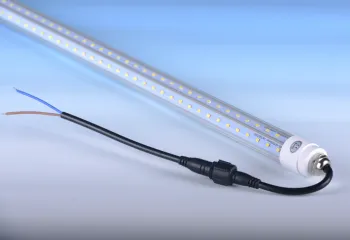 180 Degree V Shape Led refrigerator light 2ft 9w 5 years warranty IP65