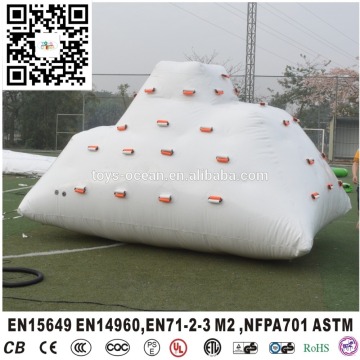 Inlfatable iceberg for water park inflatable pool iceberg floating