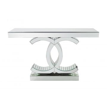 table de console CC en miroir