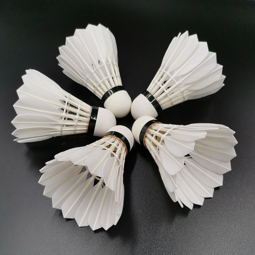 100% Goose Feathers Shuttlecock Training Badminton Ball