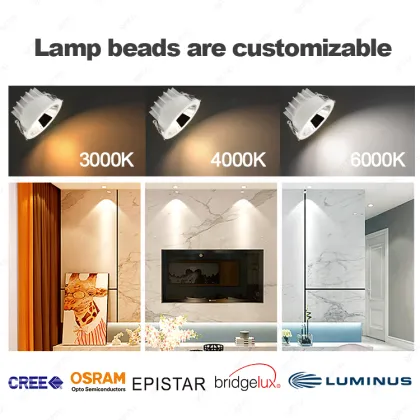 Zigbee Indoor Led Spotlight Retrofit Recessed Downlight