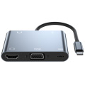 5 in 1 Type C Hub Usb 3.0 C Hub With 87W Power Delivery Manufactory