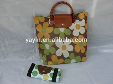 Factory Outlet Different Colors Cheap Nylon Foldable Shopping Bag