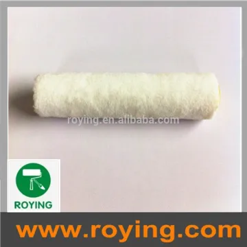 Cheap white polyester textured paint roller cover refill