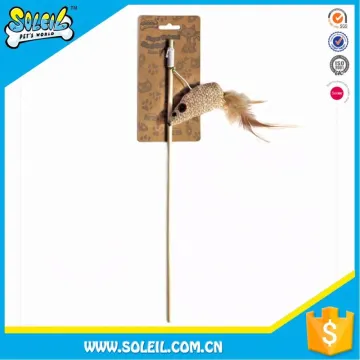 Safety And Eco-Friendly Hot-Stamping Teaser Toys Interactive Cat Toys