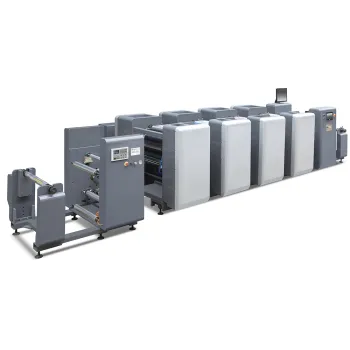 High Speed Paper Nonwoven Fabric Bag Roll to Roll Printing Machine