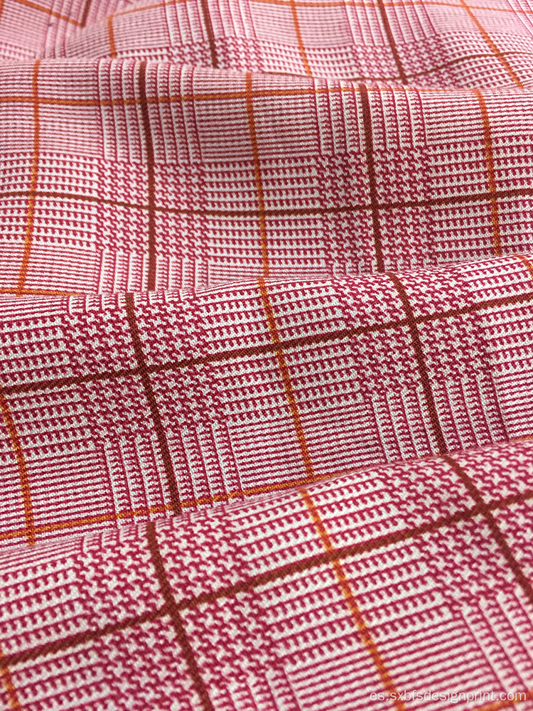 Rayon Twill 3024S impresión de tela tejida