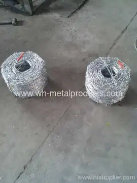 Hot Dip Galvanized Reverse Twist Barbed Wire Heavy Galvanized Barbed Wire 