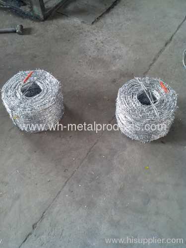 Hot Dip Galvanized Reverse Twist Barbed Wire Heavy Galvanized Barbed Wire 