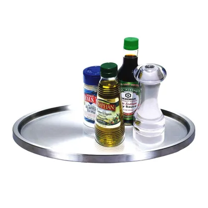 Stainless Steel Round Lazy Susan