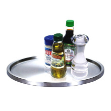 Aço inoxidável de 360 ​​graus de aço inoxidável Lazy Susan