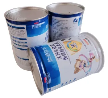 Easy Open Empty Metal Cans for Full Cream Milk Powder