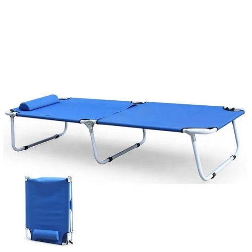 Sage de pliage hôpital de lit de camping pas cher pliable