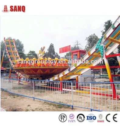 Kids outdoor entertainment park ride , kids entertainment equipment