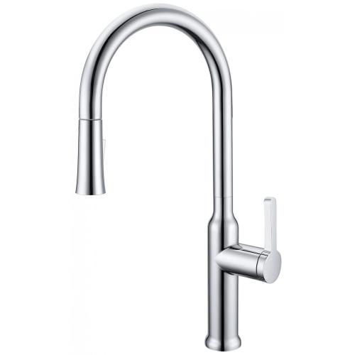 Pull Out Kitchen Taps Simple single handle pull down kitchen sink faucets Factory