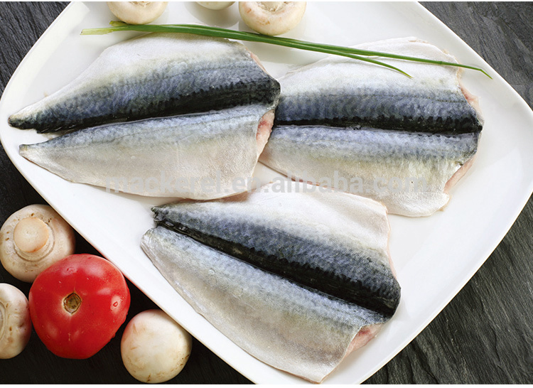 Chinese Frozen Fish Mackerel Flaps Mackerel Fillets