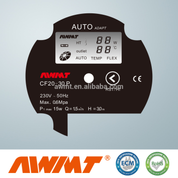 Intelligent hot water returned water pump back water system