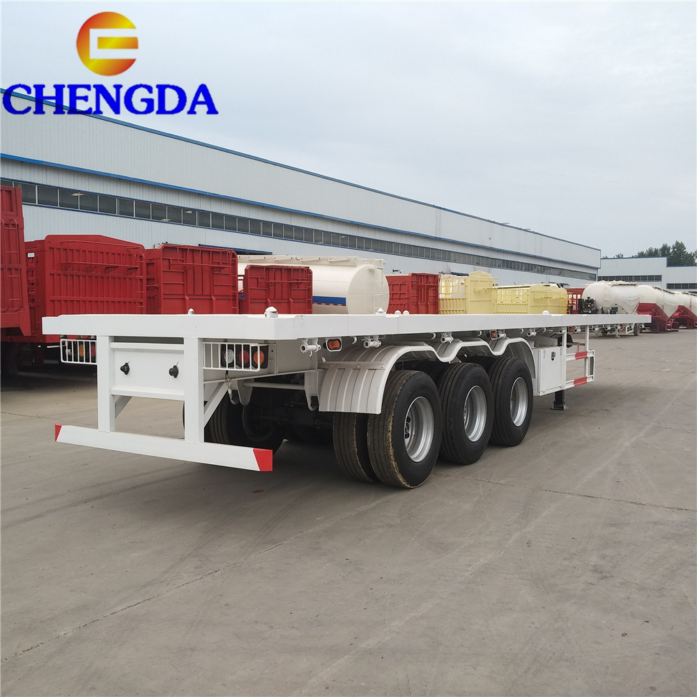 flatbed semi trailer (52)