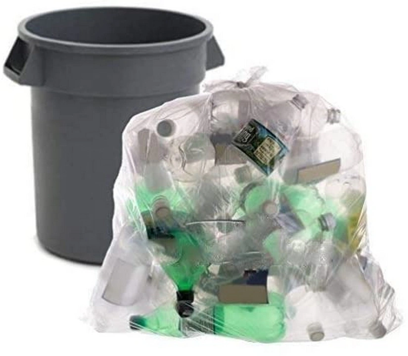 LDPE Rubbish Clear Recycling Garden Roll Trash Bag Bin Carton Liners