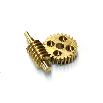 Customized CNC Machining Services for Small Worm Drive Gears in China