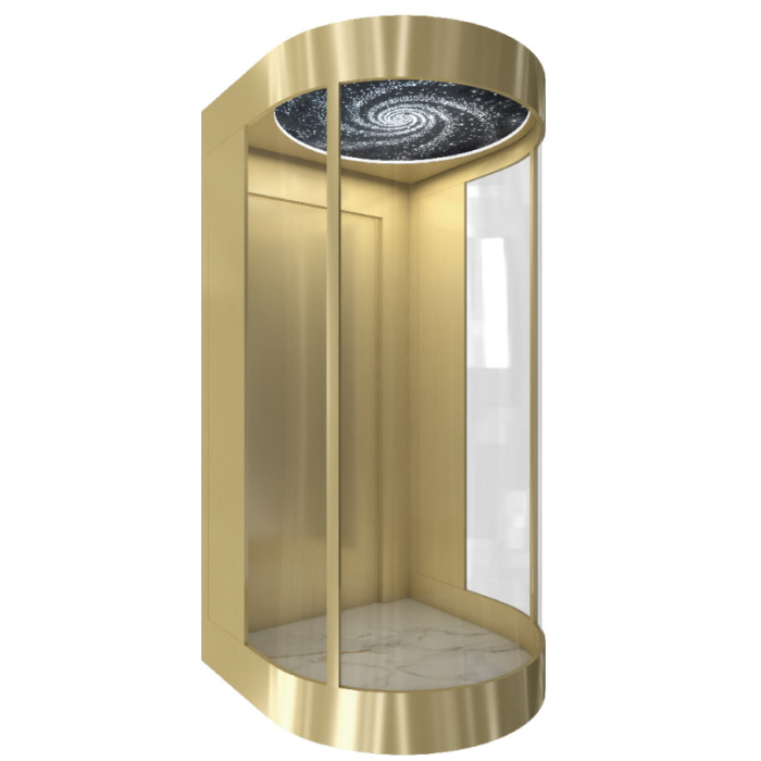 Glas Passagieraufzug Mall