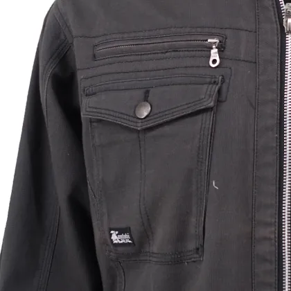 Foreign Trade Man's Black Safety Coat