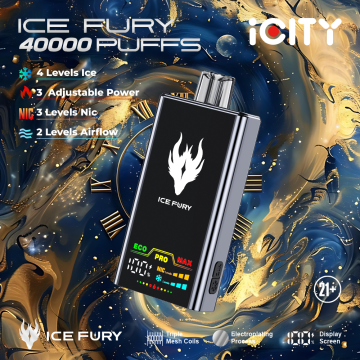 Vape descartável iCity ICE FURY 40000 baforadas 900mAh