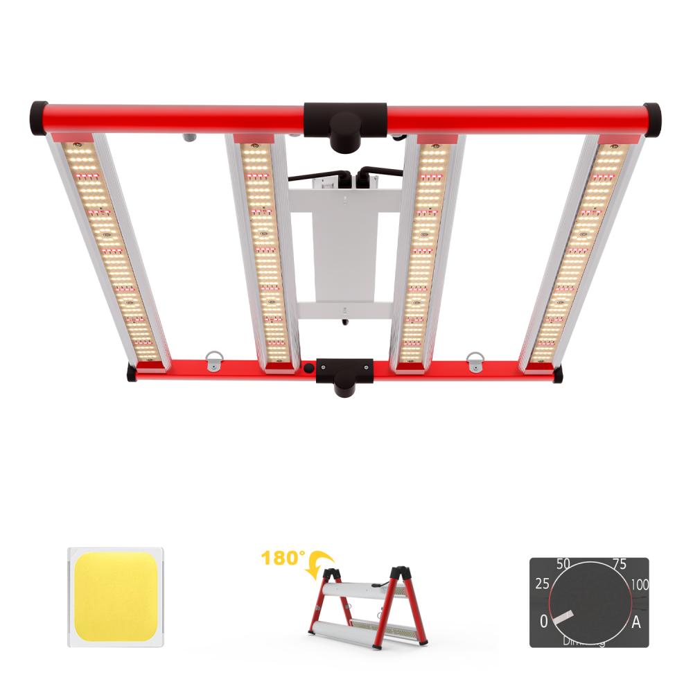 Ticari led büyümek ışık 301b 4 barlar lamba