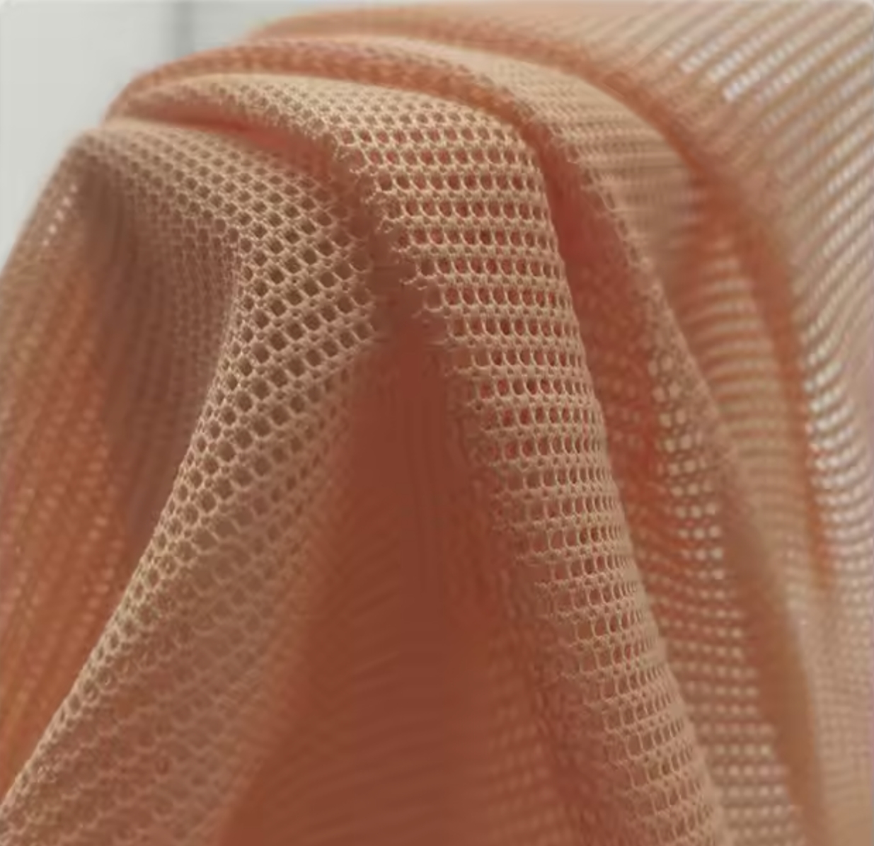 Elastic Mesh Fabric for Clothing