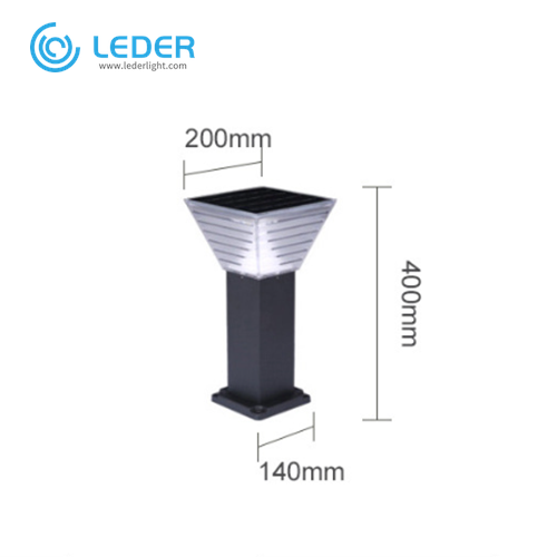 Lampu Bollard Aluminium LEDER 5W 3000K / 4000K