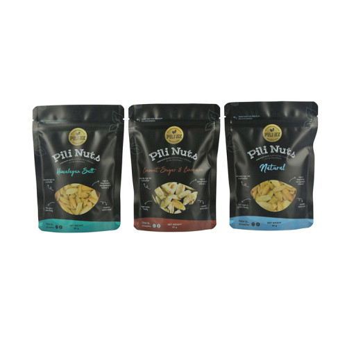 Snacks Meals Emballage de matériaux de qualité alimentaire Sacs de noix