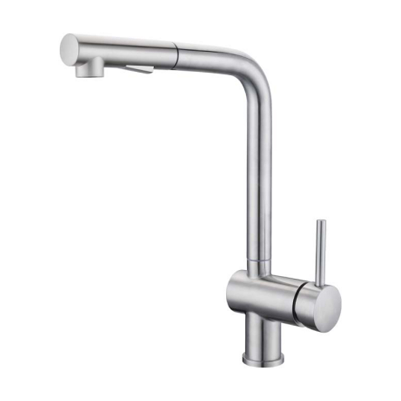 Simple design pull out kitchen faucet