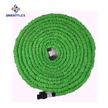 Collapsible garden stretch water hose