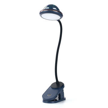 Dunkelblau LED wiederaufladbare Tischlampe mit Sternenprojektion