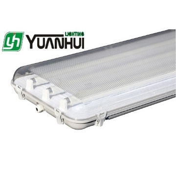 2*18w IP65 fluorescent lamp batten fitting with CE