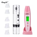 CkeyiN Blackhead Remover Vacuum Suction Small Bubble Water Cycle Acne Comedone Extractor + Skin Detector Digital Analyzer 48