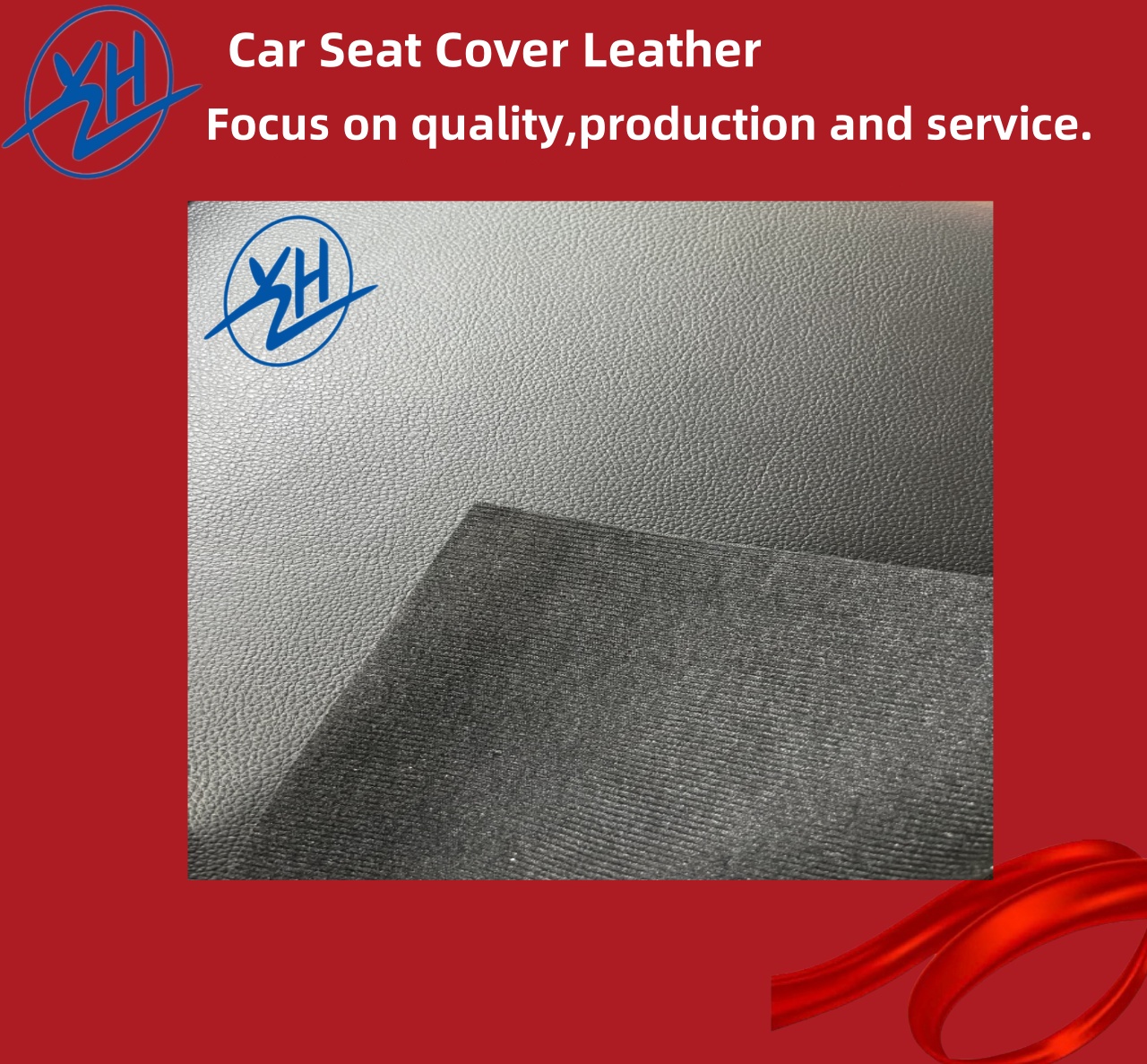 Cuero de cubierta del asiento del automóvil de PVC para interior del vehículo