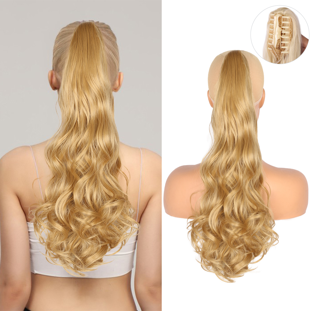 Claw Clip Curly Ponytail 22inch