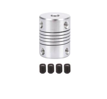 Aluminum Jaw Spider Set Screw Flexible Coupling Spring Encoder Coupling