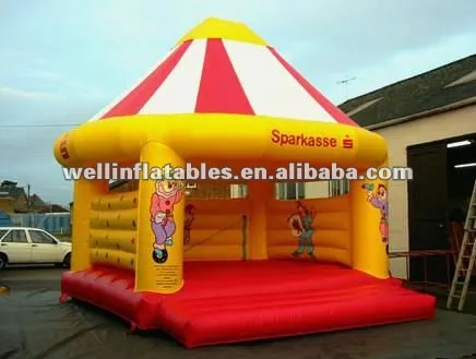 New design inflatable bounce castle for kids / inflatable moonwalk