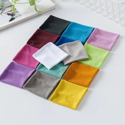 Quick Drying Travel Ice Cold Cooling Towel Microfiber