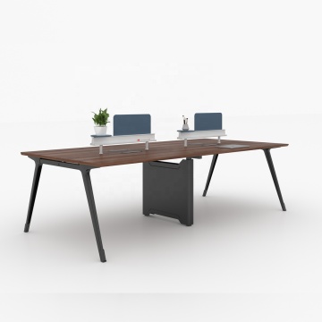 Guangzhou BERSON Factory Direct Supply 4 Seat Luxury Desk Office Furniture