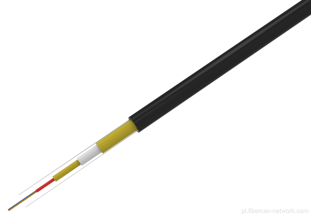 Kabel z podwójną kurtką typu mikropękania (z FRP)