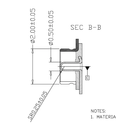 U.FL-R-SMT RF SMT Coaxial Connector
