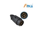 12V 7+6P Anhängerstecker und Steckdose