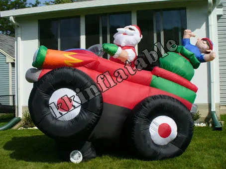 attractive inflatable christmas decorations/inflatable christmas figures